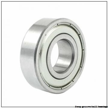 17 mm x 40 mm x 12 mm  skf 6203 NR Deep groove ball bearings