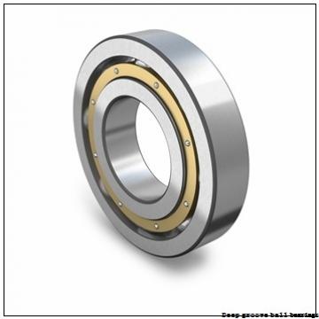 6,35 mm x 19,05 mm x 5,558 mm  skf D/W R4A Deep groove ball bearings