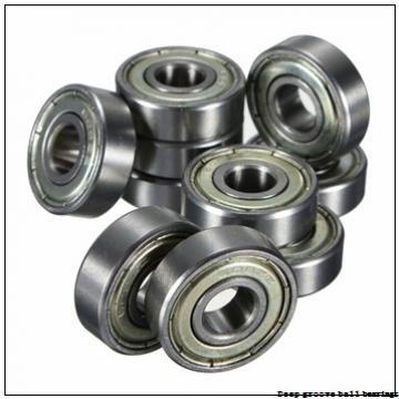 35 mm x 80 mm x 21 mm  skf 6307-ZNR Deep groove ball bearings