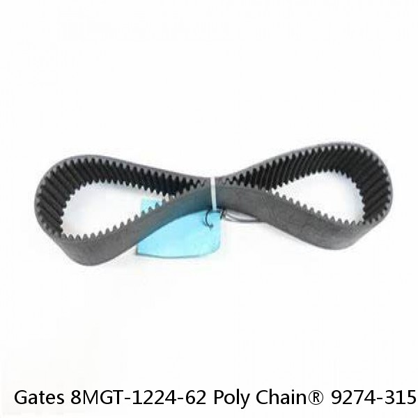 Gates 8MGT-1224-62 Poly Chain® 9274-3153 GT Belt - 153 Teeth