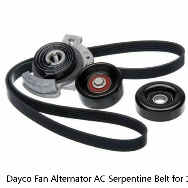 Dayco Fan Alternator AC Serpentine Belt for 1991 Ford Ranger 3.0L V6 sz